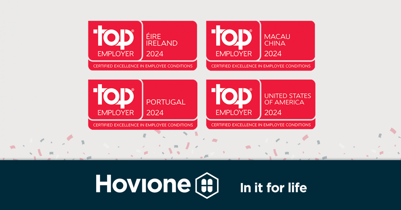 Top Employer 2024 - Seals Hovione