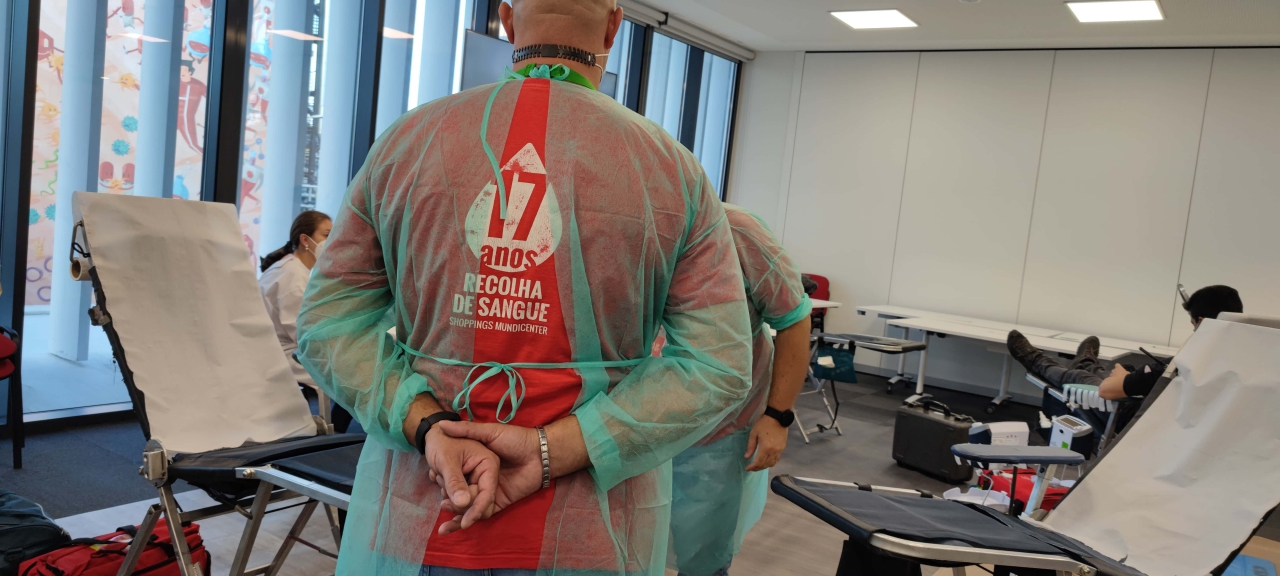 campanha de doacao de sangue na Hovione Loures - retribuir a comunidade - responsabilidade social